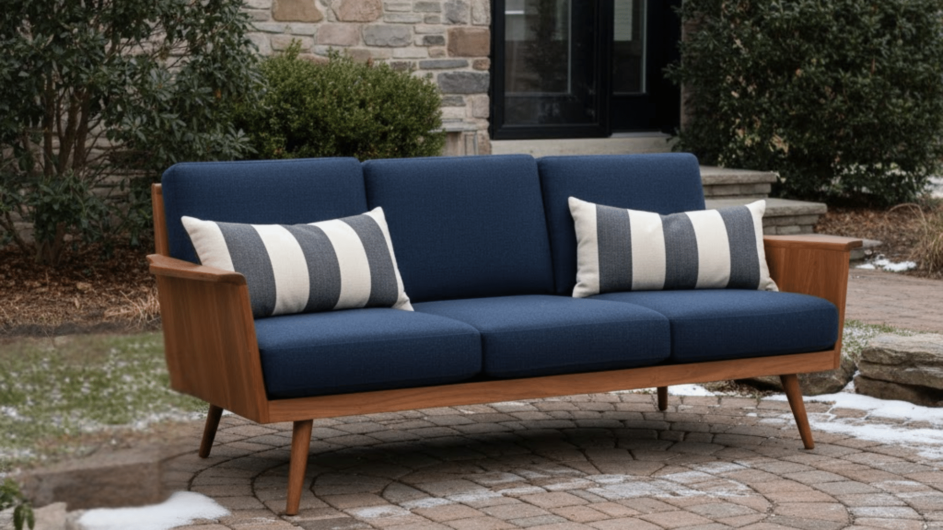 mid century modern sofa