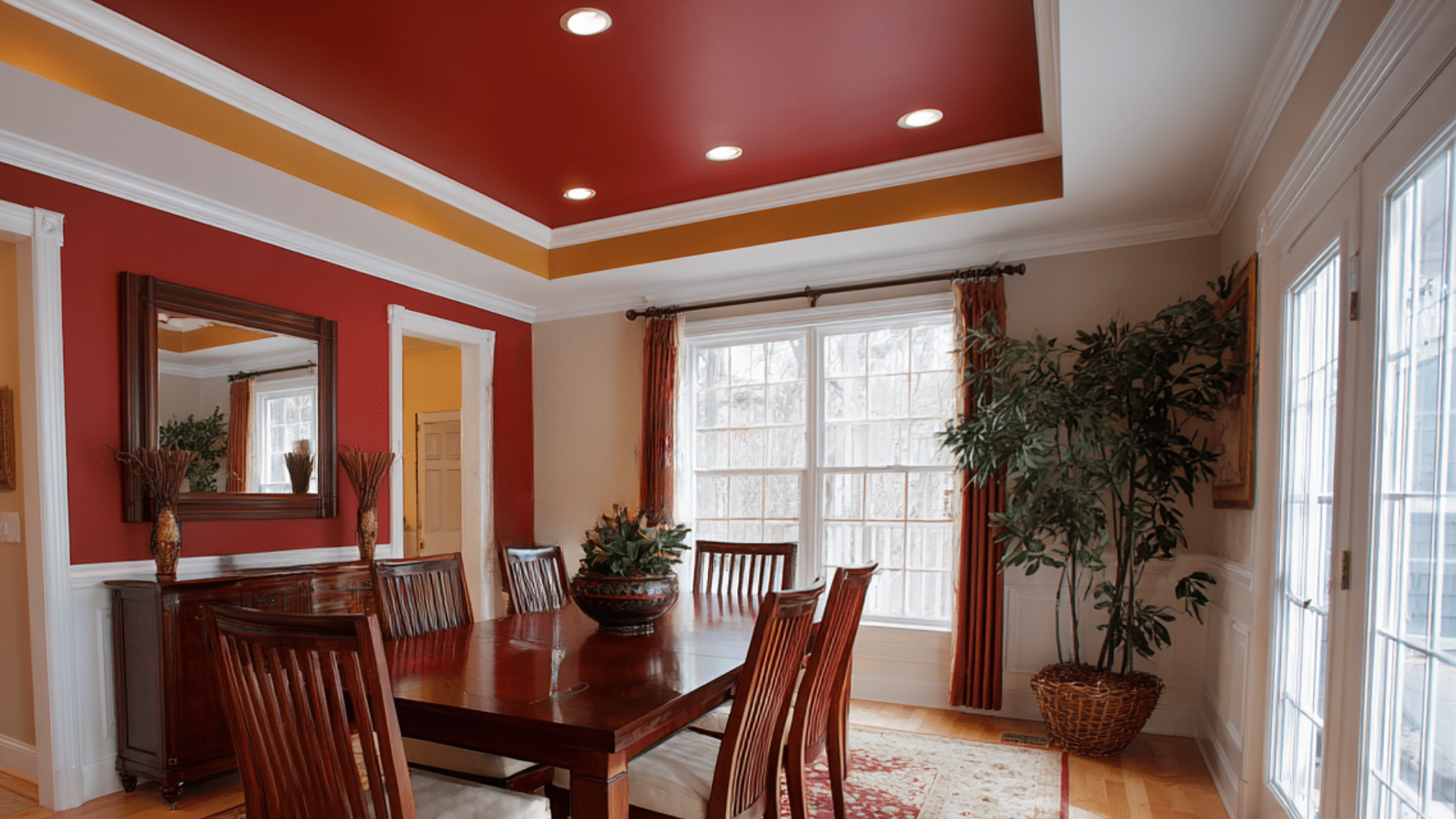 accent ceiling treatments