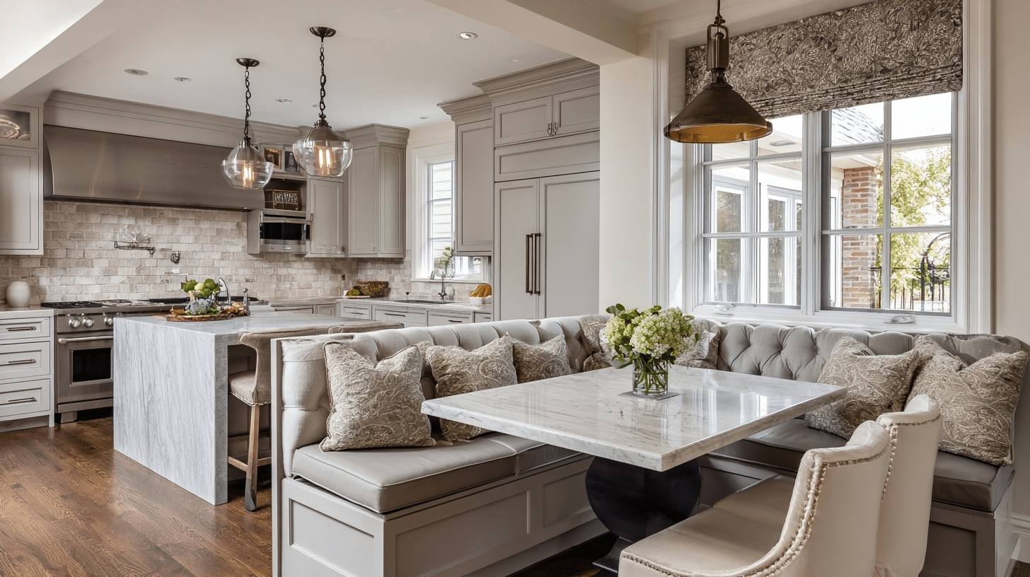 add a kitchen banquet