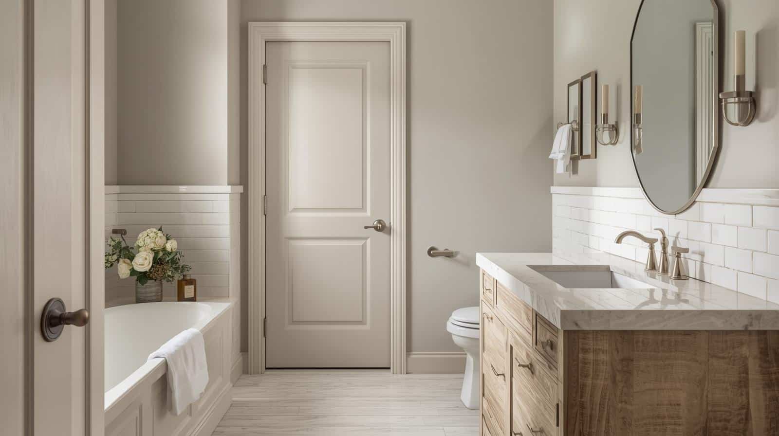 bathroom spa feel