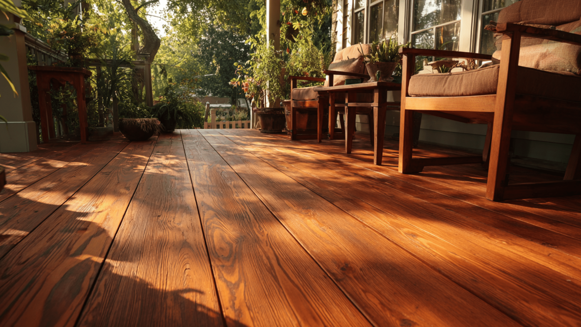 cedar decking