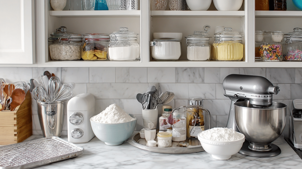 create a baking station