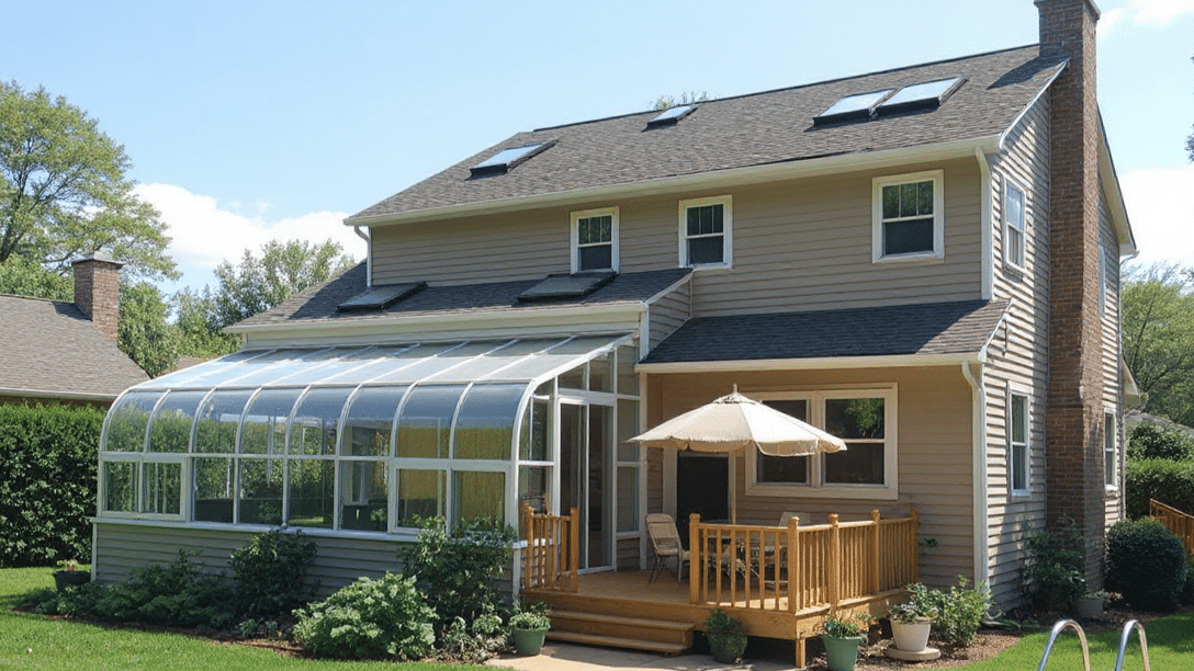 Curved Eave Sunrooms