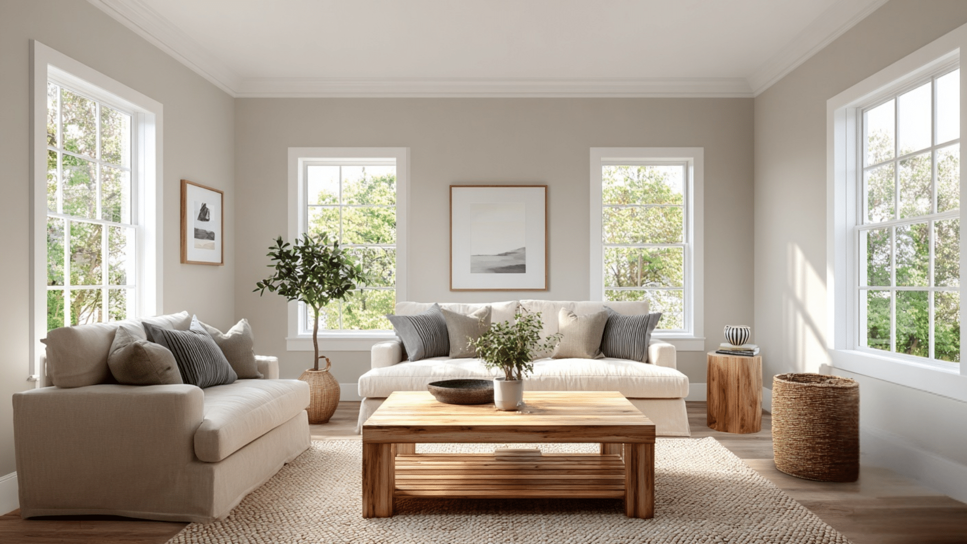 drift of mist with white trim