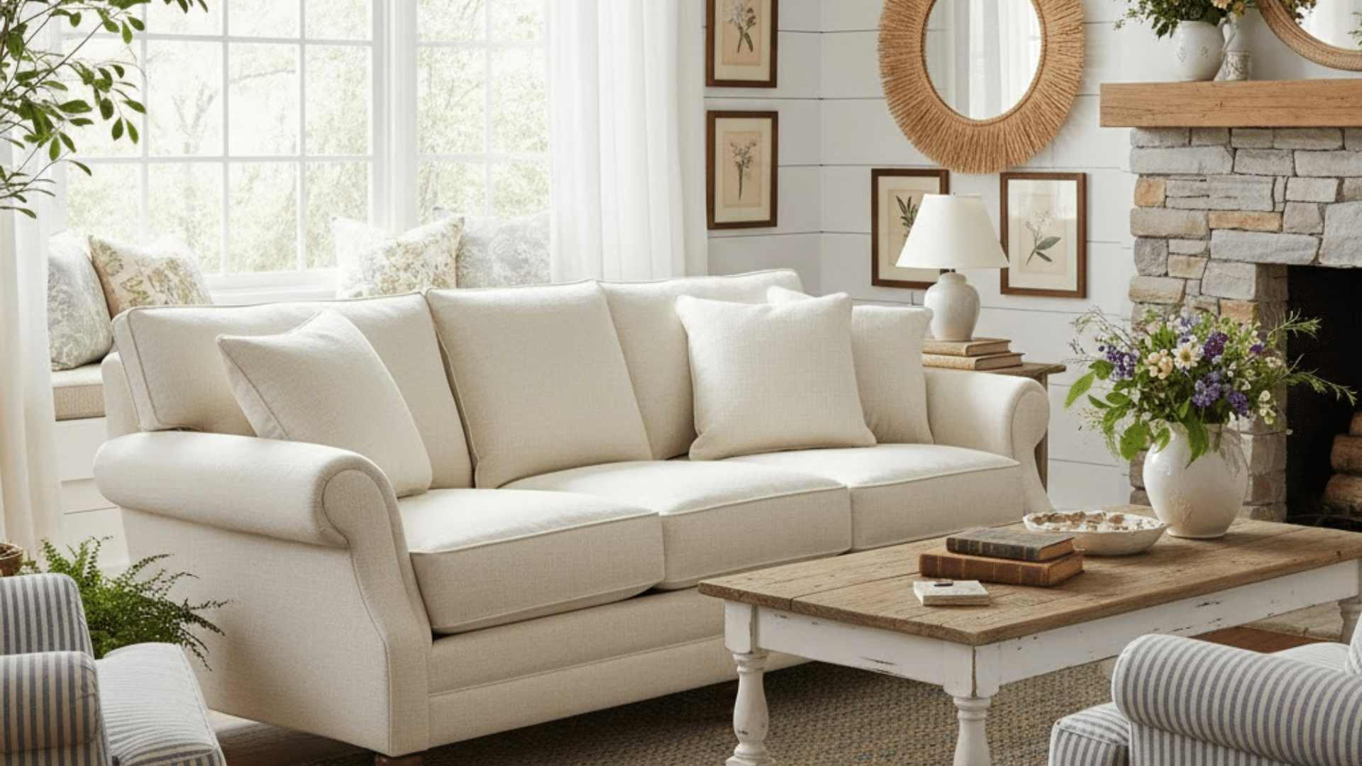 english roll arm sofa