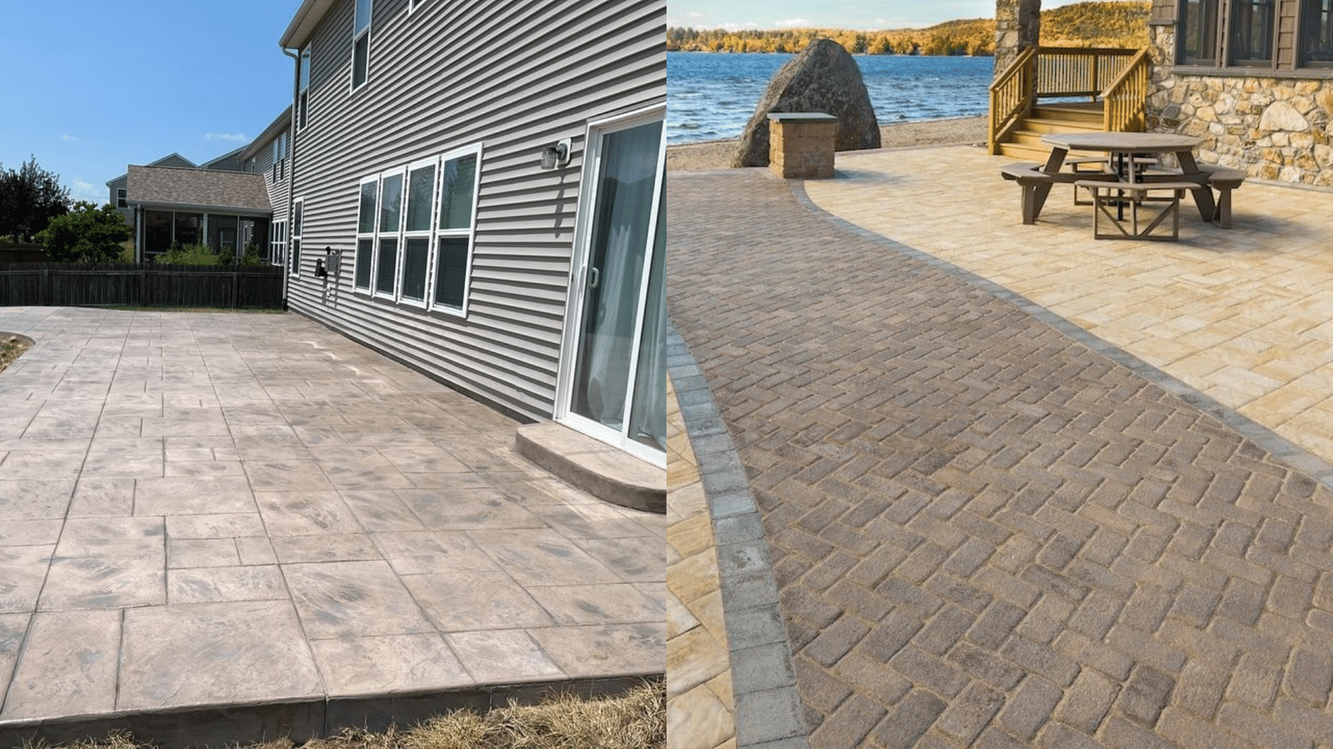 explained is stamped concrete cheaper than pavers