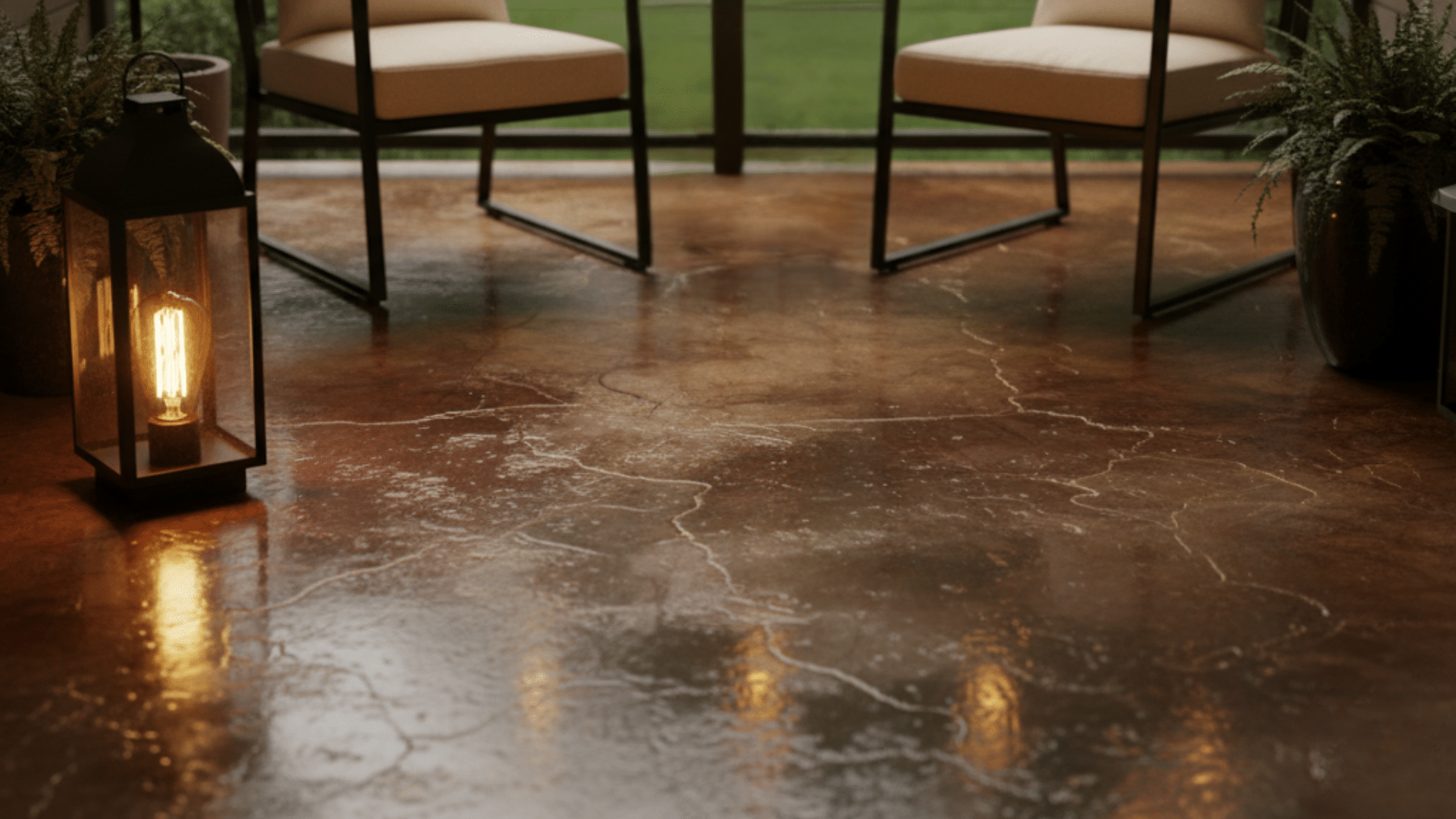 stained concrete