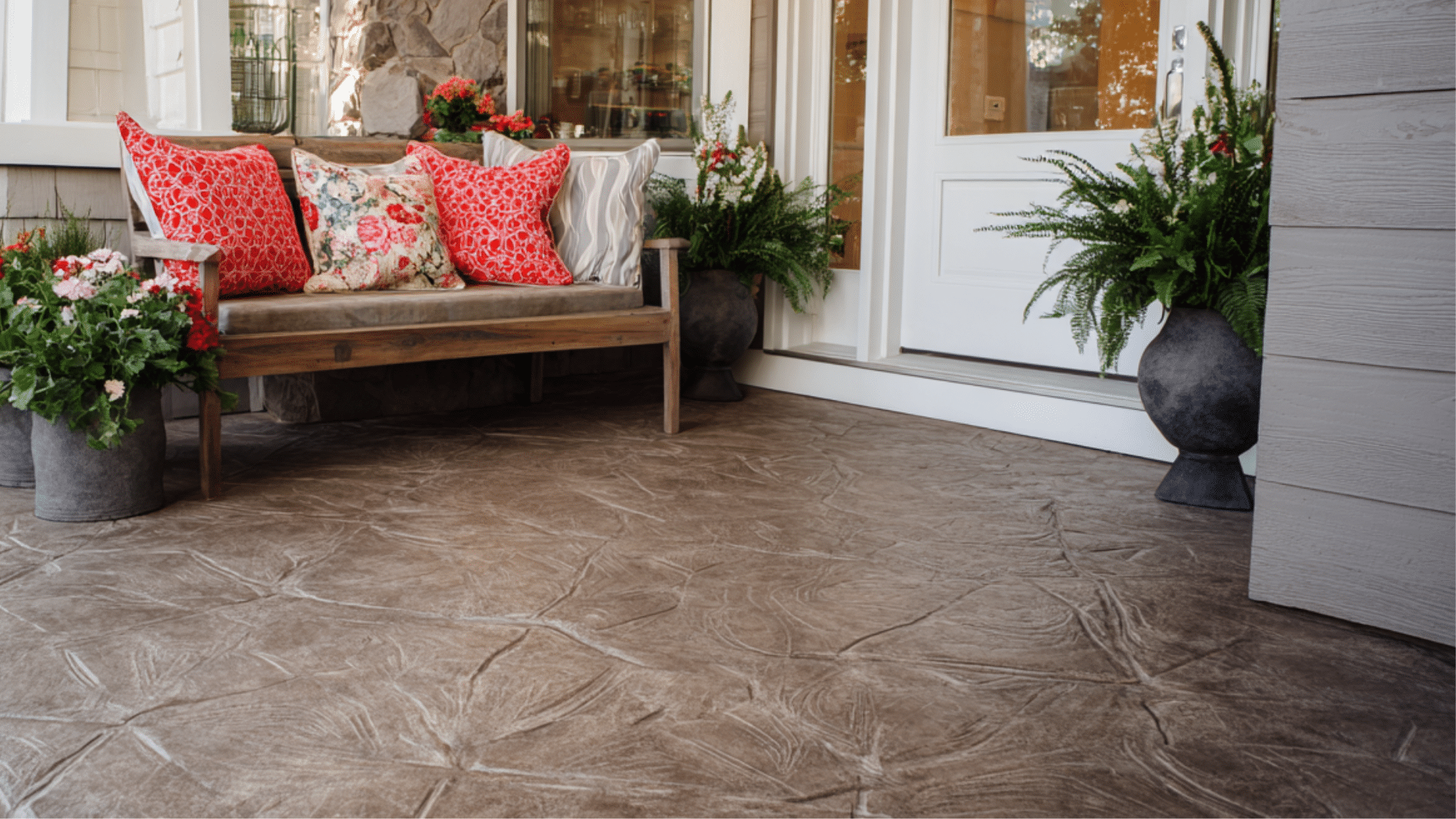 stamped concrete