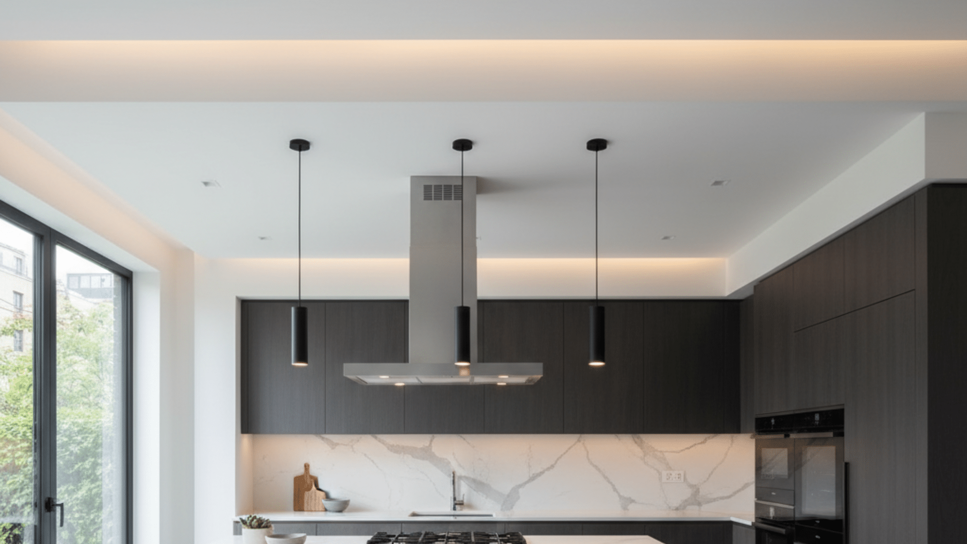 use the space for concealed venting
