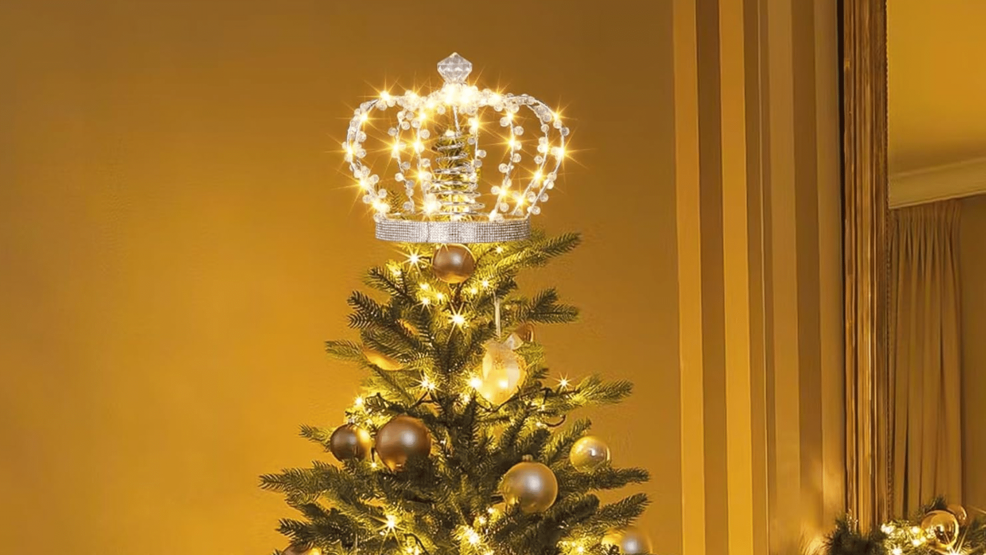 14 crown jeweled tree topper