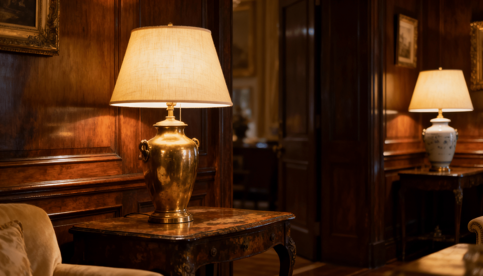 Use Table Lamps with Fabric Shades