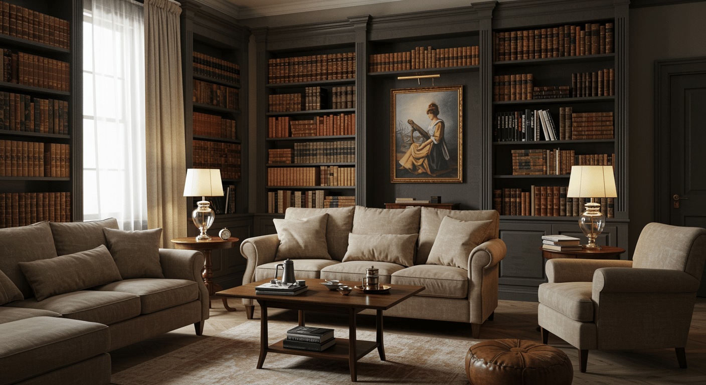 install floor to ceiling bookshelves