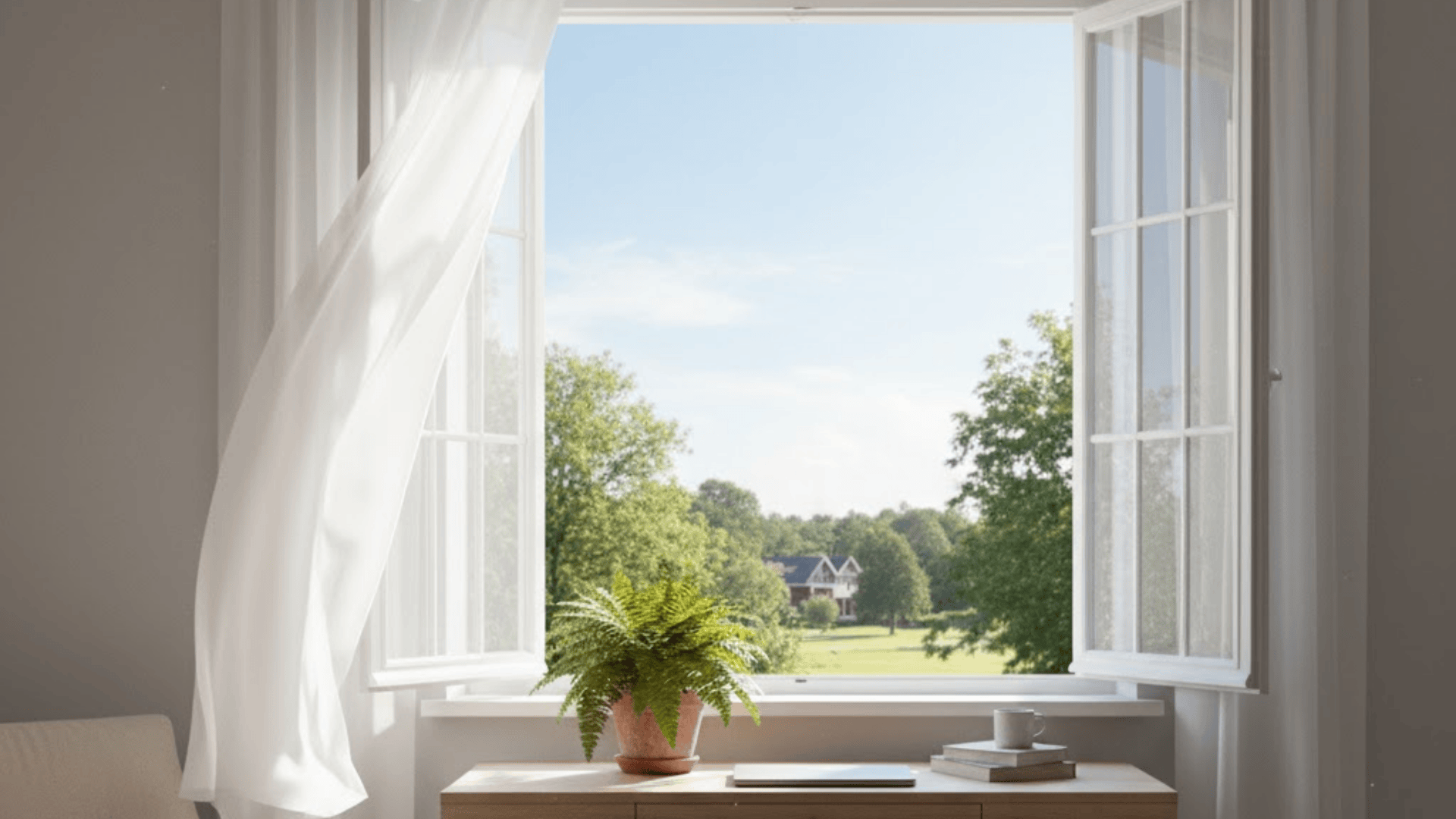 keep fresh air flowing