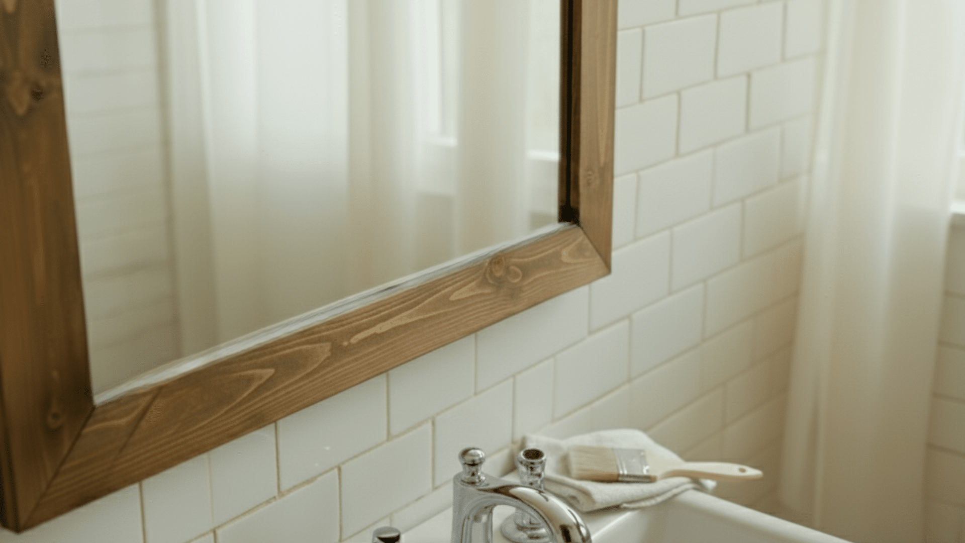 step 5 finish with caulk and touch ups